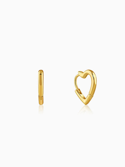 Golden Chic Love Studs