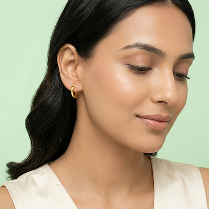 Golden Chic Love Studs