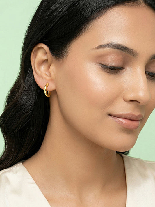 Golden Chic Love Studs