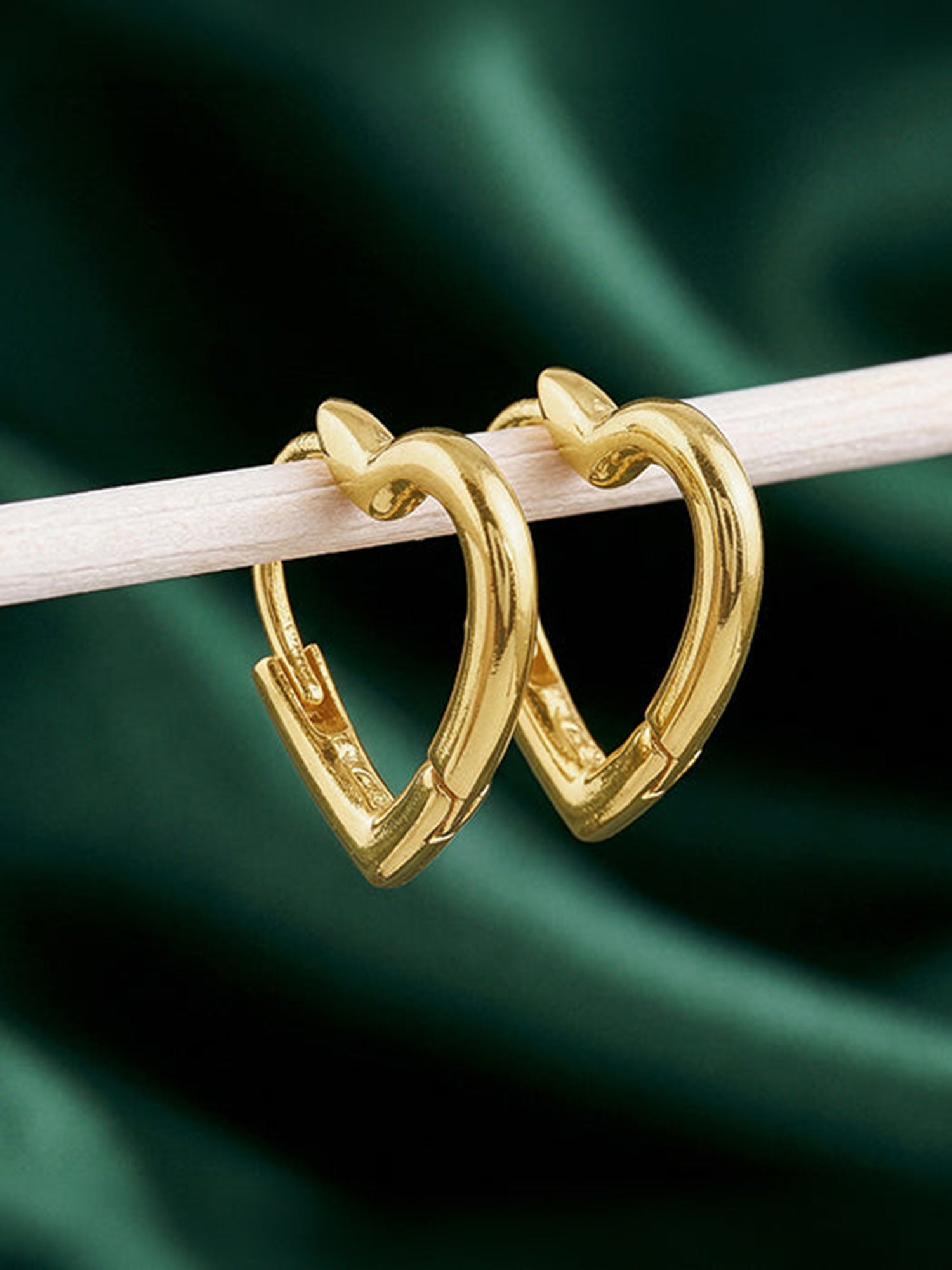 Golden Chic Love Studs