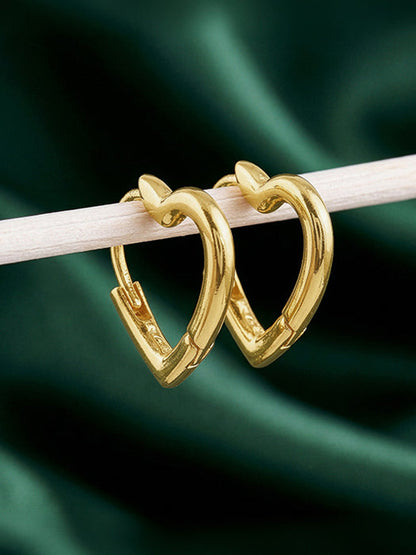 Golden Chic Love Studs