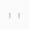 Rose Gold Glow Dangler Earrings