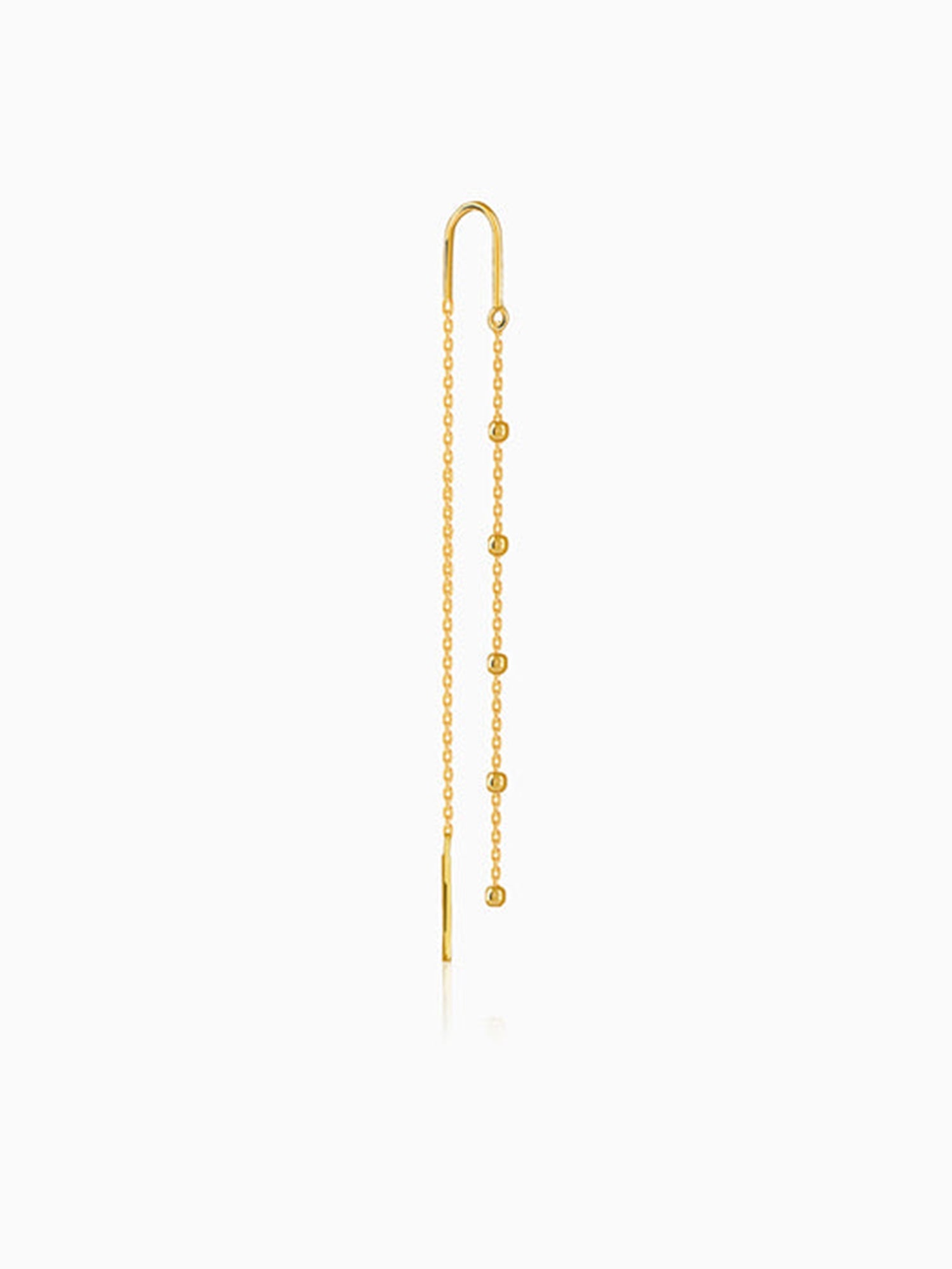 Golden Beadora Sui Dhaga Earrings