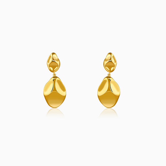 Golden Molten Gleam Earrings