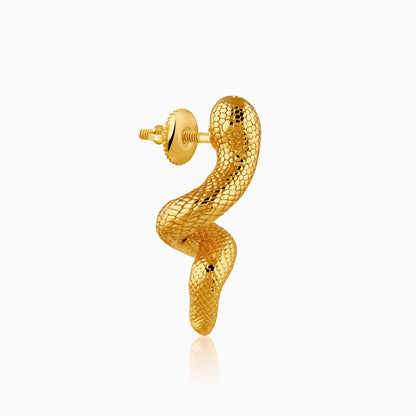 Golden Temptation Statement Earrings