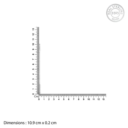 Silver Seriqo Flow Sui Dhaga Earrings