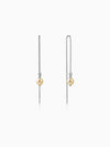 Silver Carey Pearl Sui Dhaga Earrings