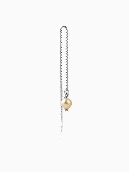 Silver Carey Pearl Sui Dhaga Earrings