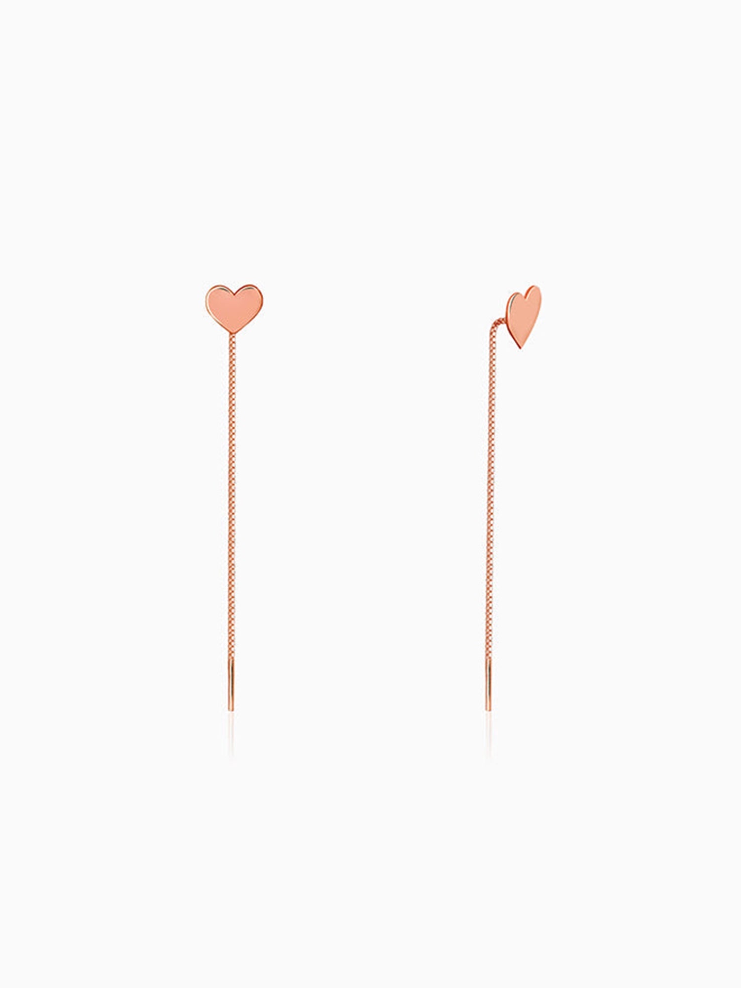 Rose Gold Love Note Sui Dhaga Earrings