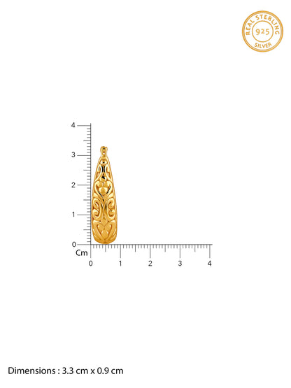 Golden Moroccan Hoop Earrings