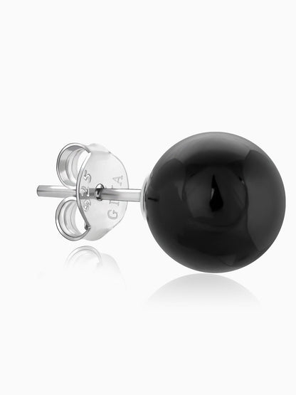 Black Pearl Earrings