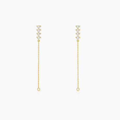 Golden Evangeline Dangler Earrings