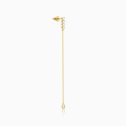 Golden Evangeline Dangler Earrings