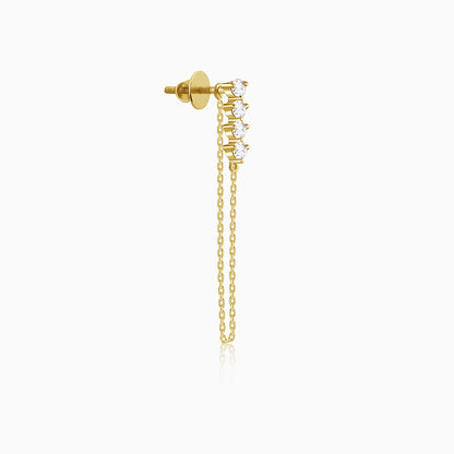 Golden Evangeline Dangler Earrings