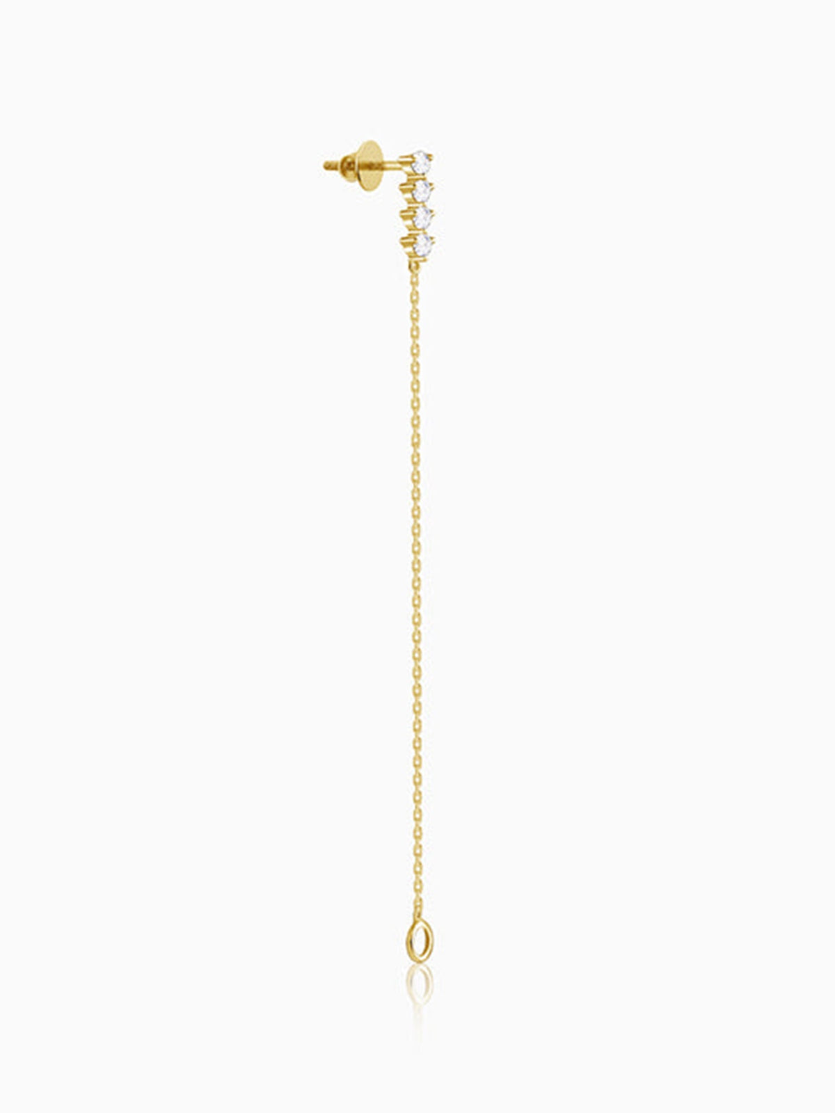 Golden Evangeline Dangler Earrings