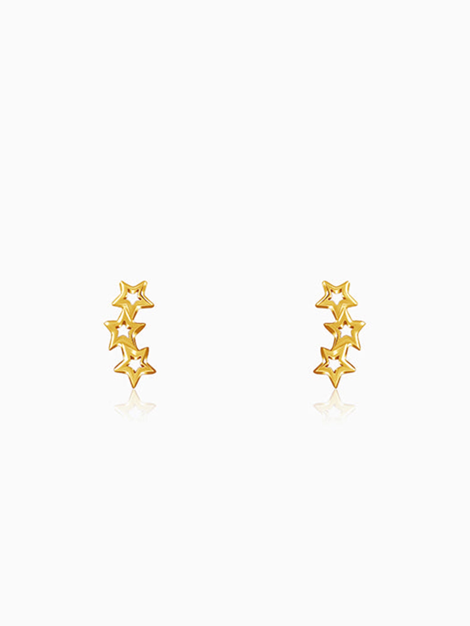 Golden Multi Twinkle Earrings