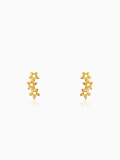 Golden Multi Twinkle Earrings