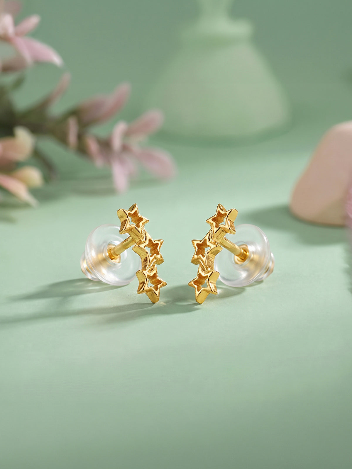 Golden Multi Twinkle Earrings