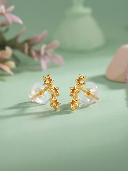 Golden Multi Twinkle Earrings