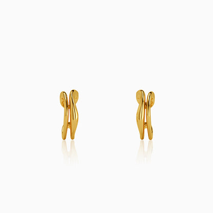 Golden Alviera Ear Cuffs