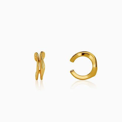 Golden Alviera Ear Cuffs