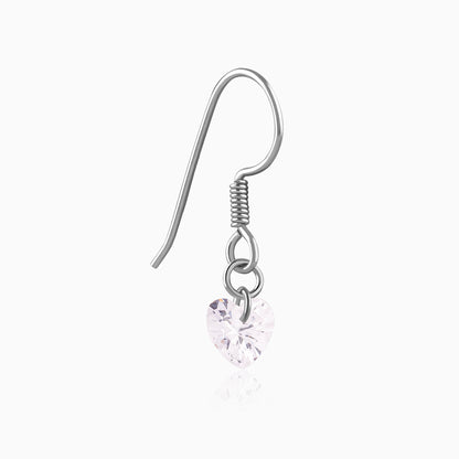 Silver Beyond Heart Earrings