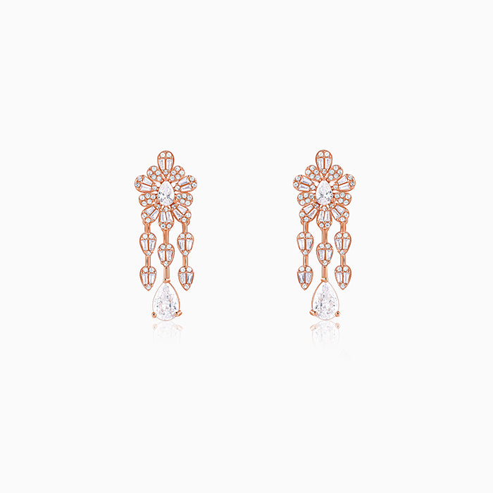 Rose Gold Romanov Earrings