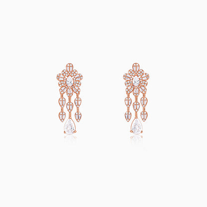 Rose Gold Romanov Earrings