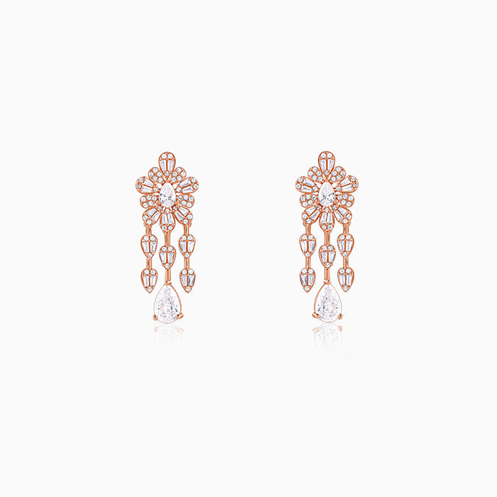 Rose Gold Romanov Earrings