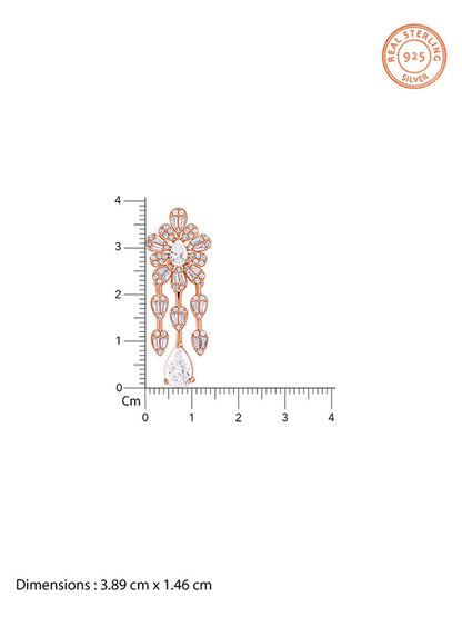 Rose Gold Romanov Earrings
