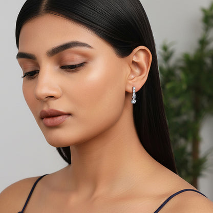 Silver Medici Earrings