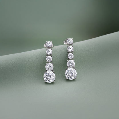 Silver Medici Earrings