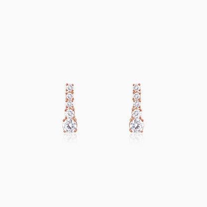 Rose Gold Medici Earrings