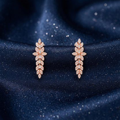 Rose Gold Kalyani Earrings