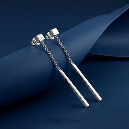 Silver Harmony Dangler Earrings