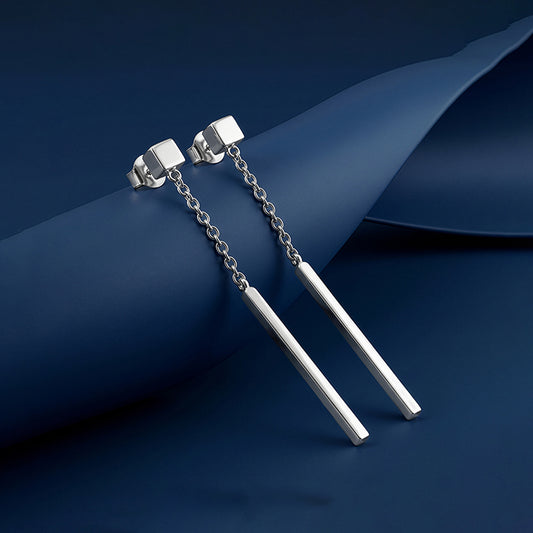 Silver Harmony Dangler Earrings