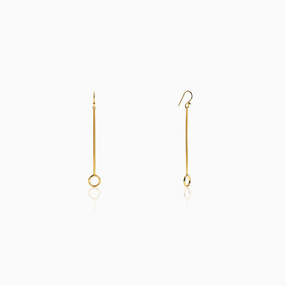 Golden Pendulum Danglers