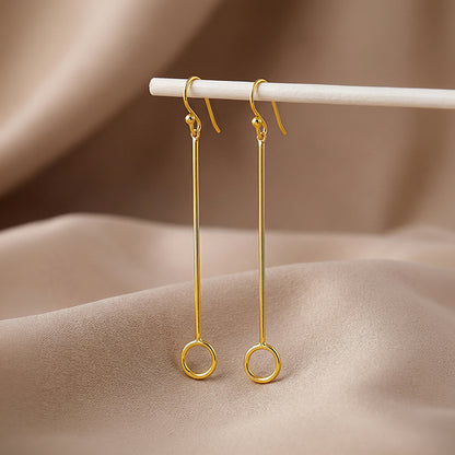 Golden Pendulum Danglers