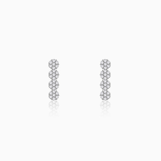Silver Grimaldi Earrings