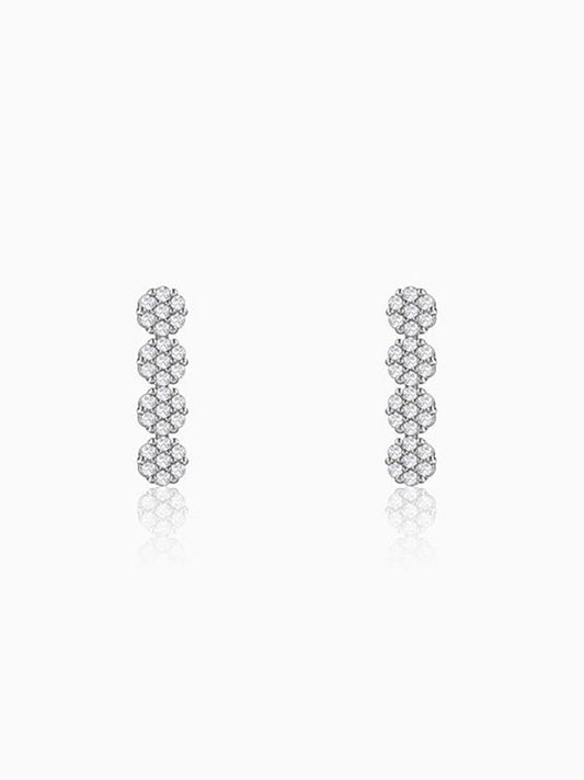 Silver Grimaldi Earrings