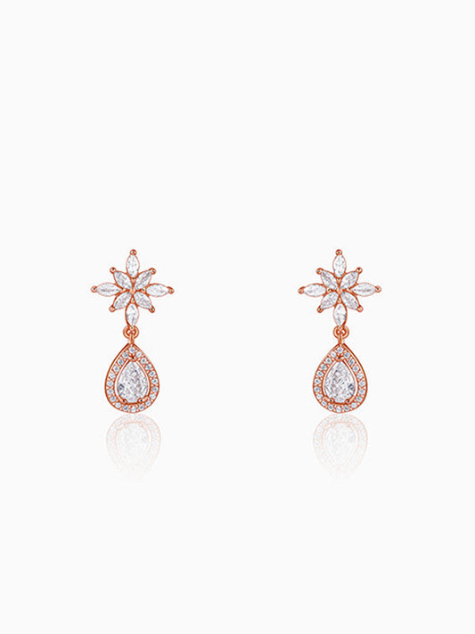 Rose Gold Kakatiya Earrings