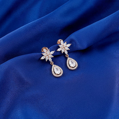 Rose Gold Kakatiya Earrings
