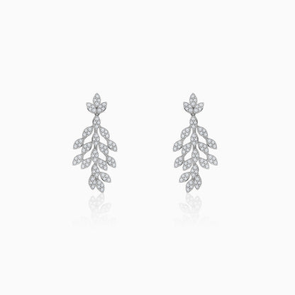 Silver Bikaner Crest Earrings