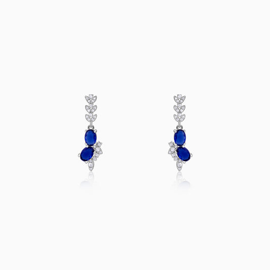 Silver Udaipur Azure Earrings