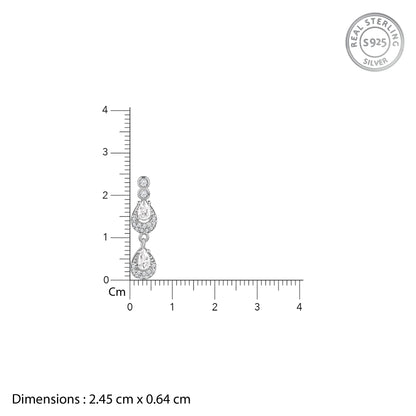 Silver Florence Bloom Earrings