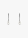 Kriti Sanon Silver Tear Drop Pearl Pendant With Link Chain