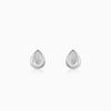 Silver Small Tear Drop Earrings
