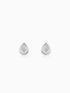 Silver Small Tear Drop Earrings
