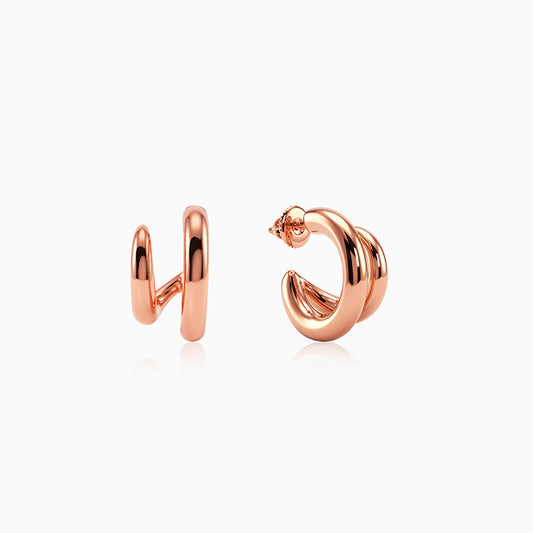 Rose Gold Mystic Grace Earrings