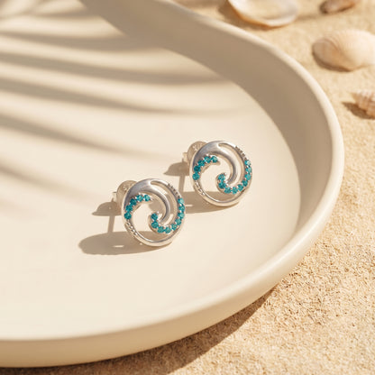 Silver Amphitrite Earrings
